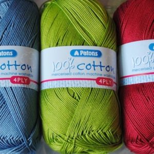 Patons cotton 4 ply