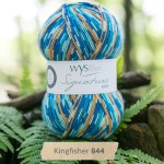 West Yorkshire Spinners sock yarn Kingfisher