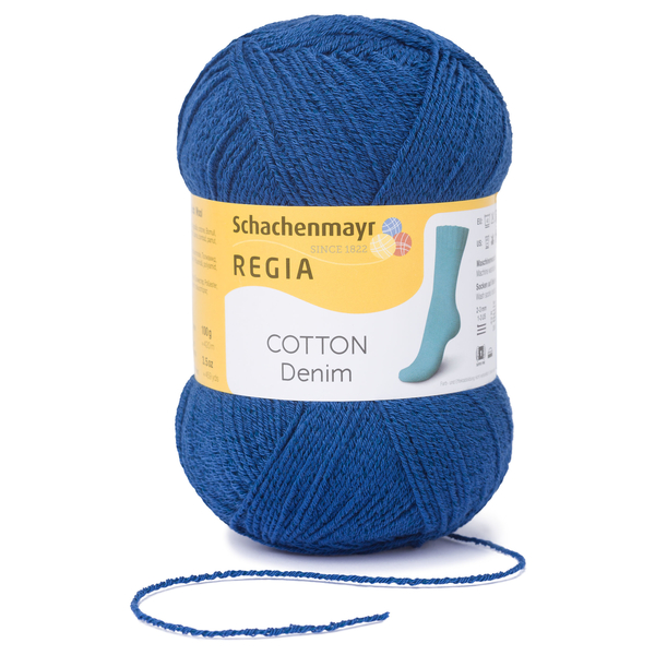 Regia Cotton Denim 4 Ply Sock Yarn The Sock Yarn Shop