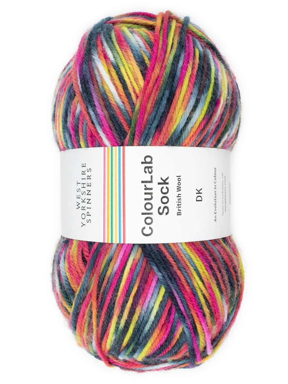 WYS ColourLab Sock DK Punk 1203